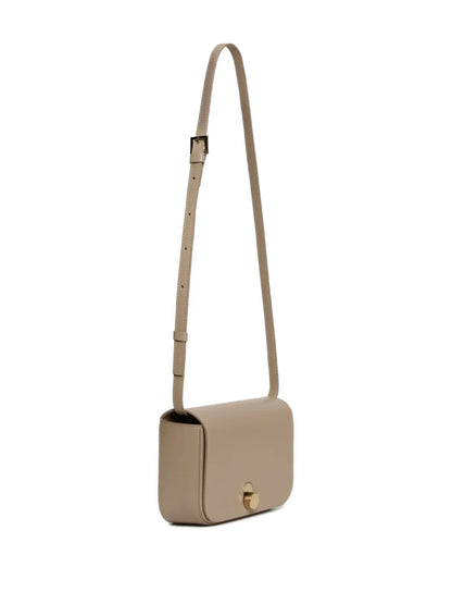 Fabiana Filippicircular-fastening leather shoulder bag