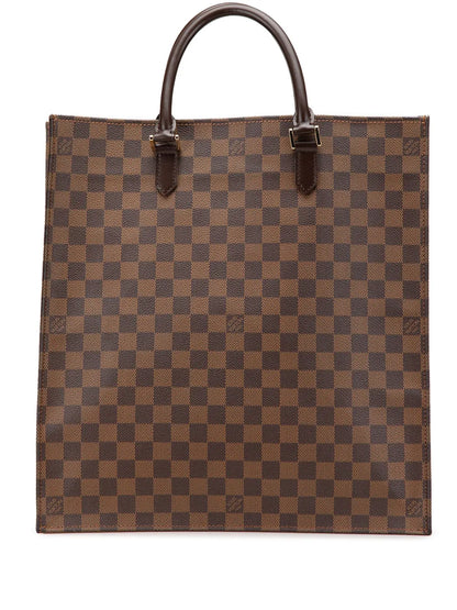 Pre-OwnedLouis Vuitton Pre-Owned2004 Damier Ebene Sac Plat tote bag