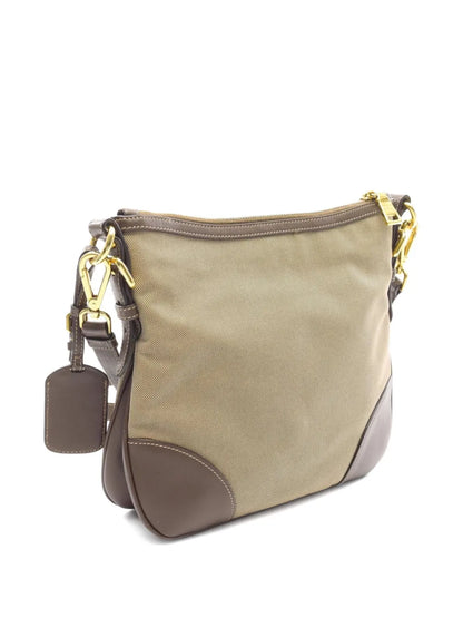 Pre-OwnedPrada Pre-Owned2000s logo-jacquard shoulder bag