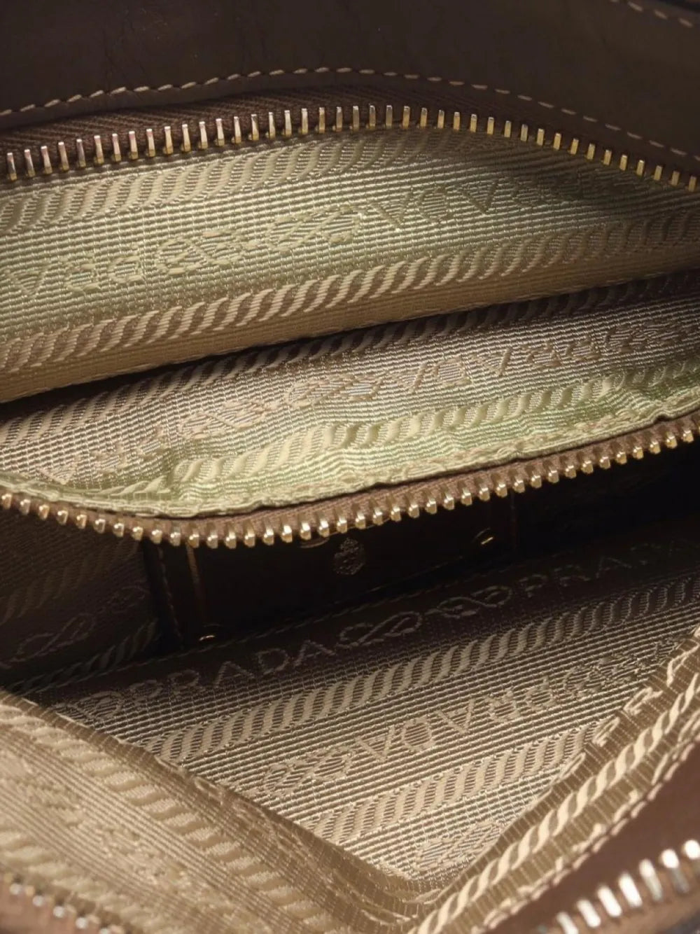 Pre-OwnedPrada Pre-Owned2000s logo-jacquard shoulder bag
