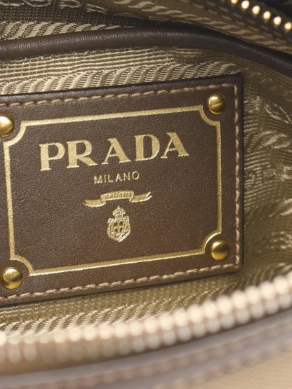 Pre-OwnedPrada Pre-Owned2000s logo-jacquard shoulder bag