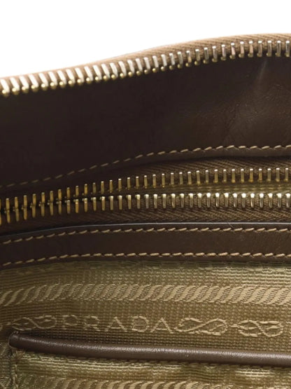 Pre-OwnedPrada Pre-Owned2000s logo-jacquard shoulder bag