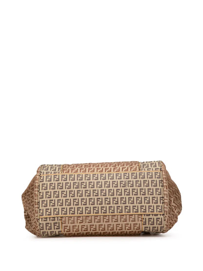 Pre-OwnedFendi Pre-Owned2000-2010 Zucchino Nylon and Spalmati Grande Pillow tote bag