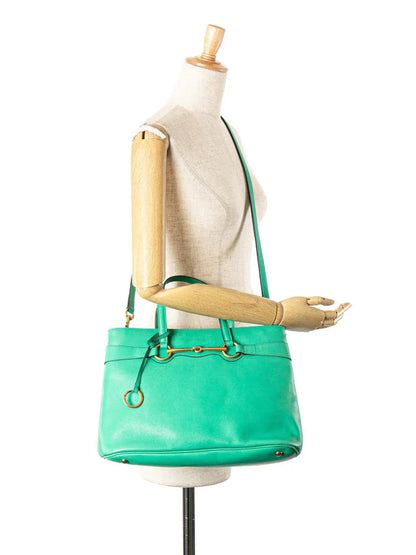 Pre-OwnedGucci Pre-Owned2000-2015 Leather Bright Bit satchel