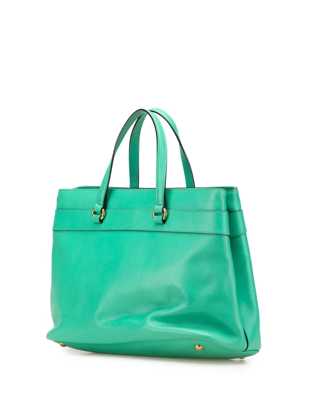 Pre-OwnedGucci Pre-Owned2000-2015 Leather Bright Bit satchel