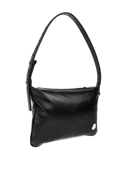 Monclersmall Vetta leather logo-plaque shoulder bag