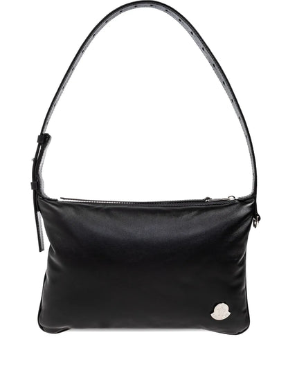 Monclersmall Vetta leather logo-plaque shoulder bag