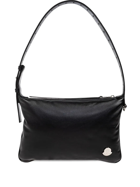 Monclersmall Vetta leather logo-plaque shoulder bag