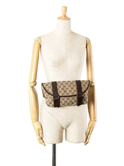 Pre-OwnedGucci Pre-Owned2000-2015 GG Canvas belt bag