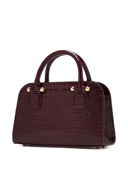 Strathberrysmall crocodile-embossed top-handle tote bag floriamart.shop
