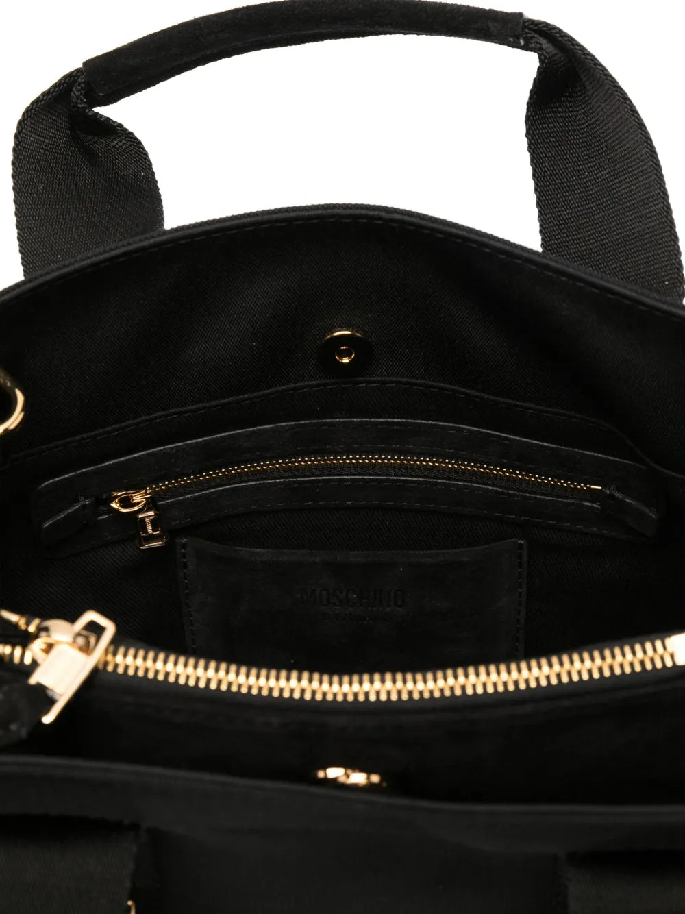 Moschinologo-plaque tote bag