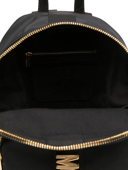 Moschinosmall logo-plaque backpack