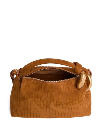 JW Anderson JWA Corner suede tote bag