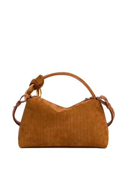JW Anderson JWA Corner suede tote bag