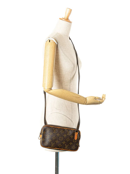 Pre-OwnedLouis Vuitton Pre-Owned1988 Monogram Pochette Marly Bandouliere crossbody bag