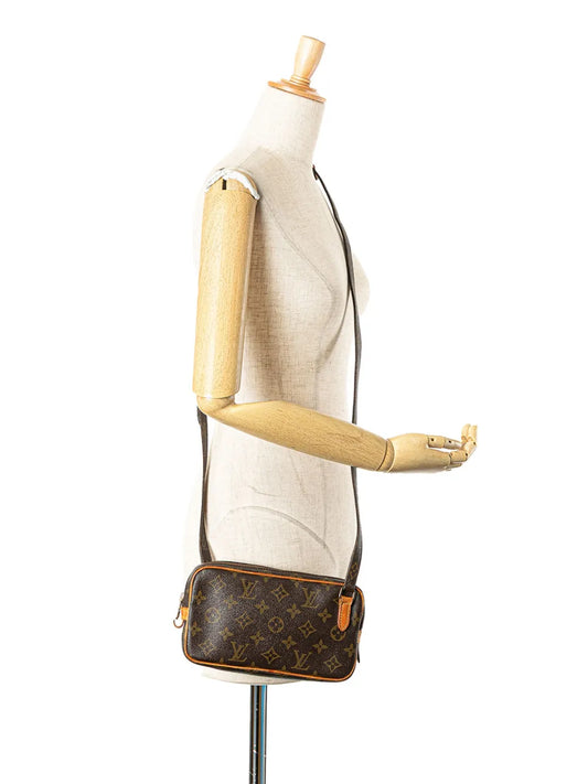 Pre-OwnedLouis Vuitton Pre-Owned1988 Monogram Pochette Marly Bandouliere crossbody bag