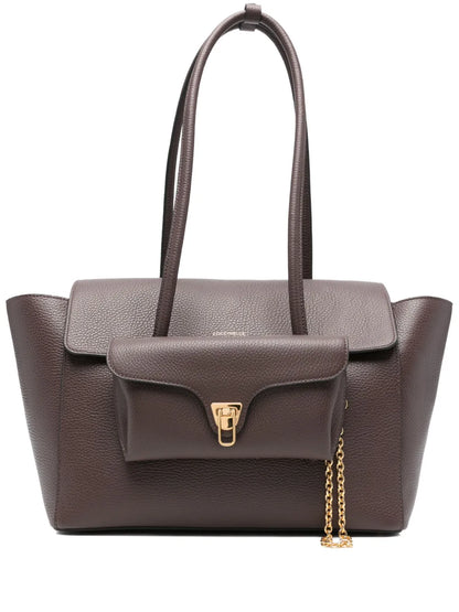 CoccinelleDouble Beat leather tote bag floriamart.shop