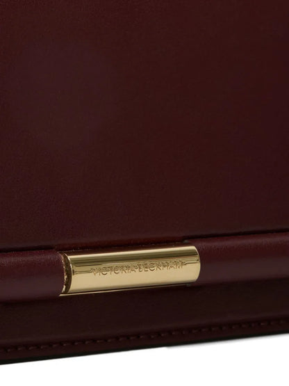 Victoria Beckham202 leather bar-detail clutch bag