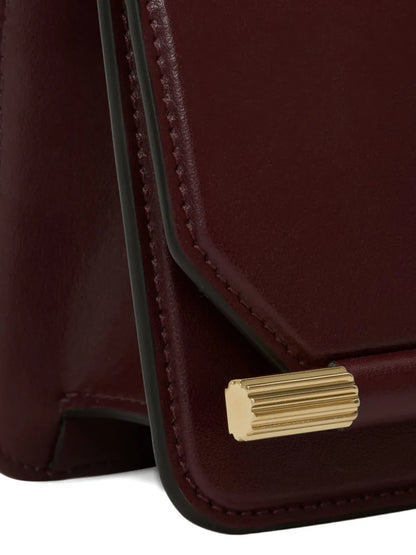 Victoria Beckham202 leather bar-detail clutch bag
