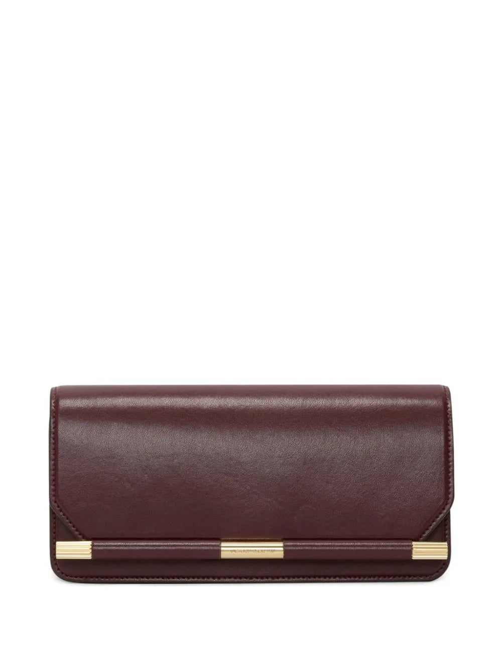 Victoria Beckham202 leather bar-detail clutch bag