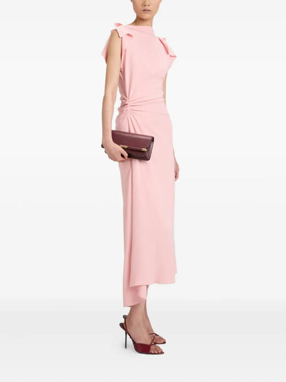 Victoria Beckham202 leather bar-detail clutch bag
