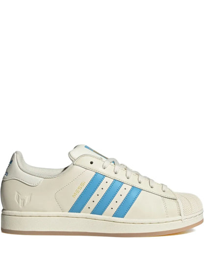 adidas Superstar Lionel Messi Cream White/Semi Blue Burst Sneakers Floriamart