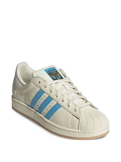 adidas Superstar Lionel Messi Cream White/Semi Blue Burst Sneakers Floriamart