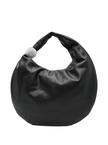 Giuseppe Di Morabitocrystal-embellished knot shoulder bag