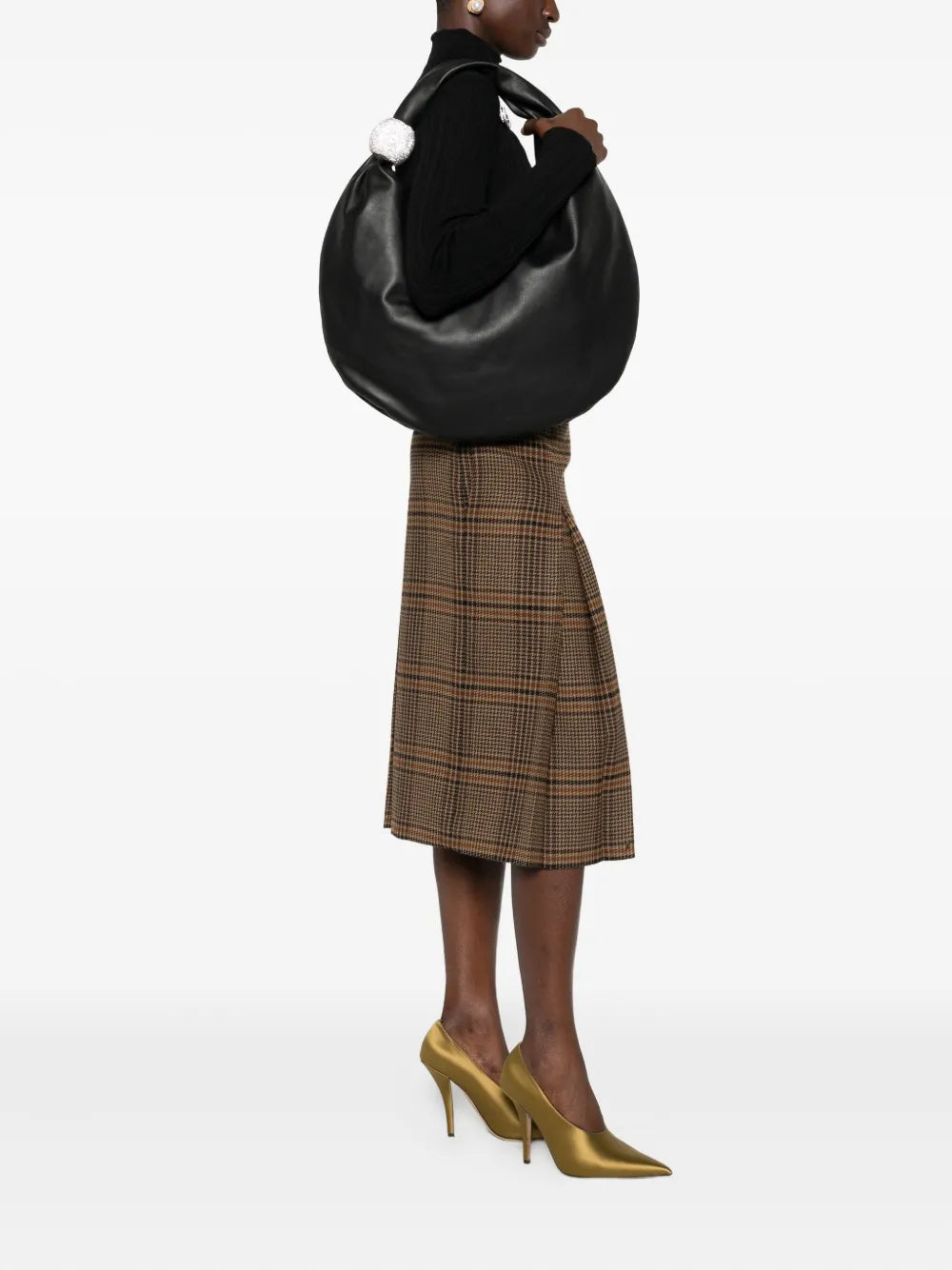 Giuseppe Di Morabitocrystal-embellished knot shoulder bag