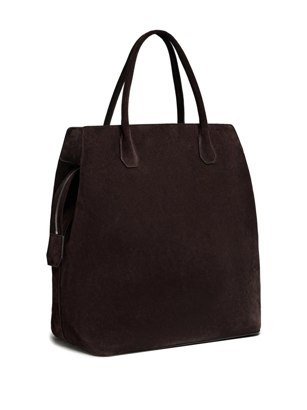 12 STOREEZzip-top suede tote bag floriamart.shop