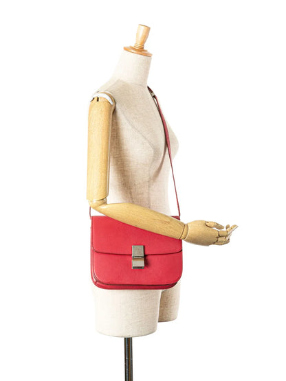 Pre-OwnedCeline Pre-Owned2017 Medium Calfskin Classic Box crossbody bag