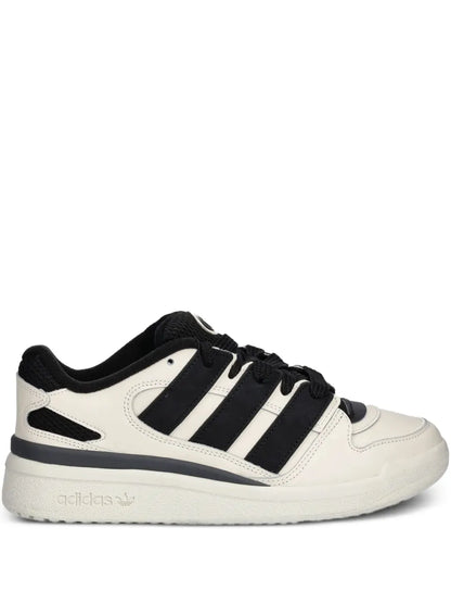 adidas Three-Stripes Leather Trainers