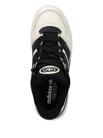adidas Three-Stripes Leather Trainers