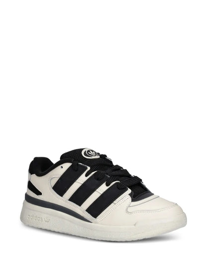 adidas Three-Stripes Leather Trainers