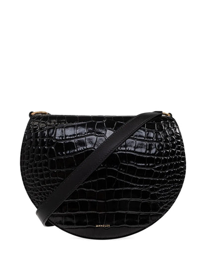 WandlerKate crocodile-embossed shoulder bag