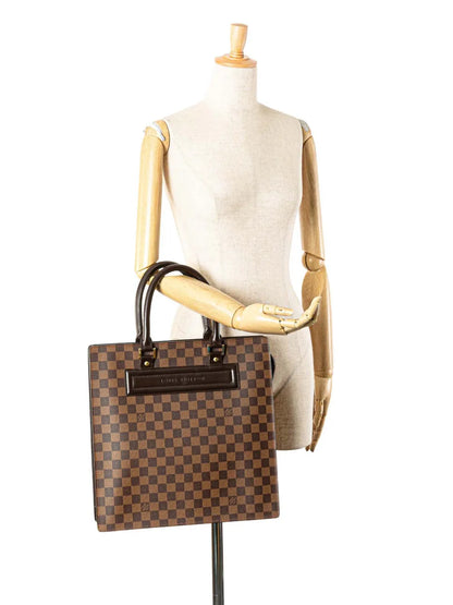 Pre-OwnedLouis Vuitton Pre-Owned2000 Damier Ebene Venice Sac Plat GM tote bag