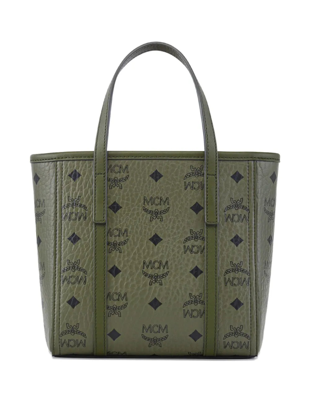 MCMmini Toni visetos-monogram top-zip tote bag