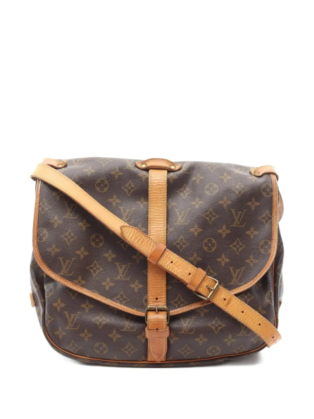 Pre-OwnedLouis Vuitton Pre-Owned1990 Saumur 35 shoulder bag