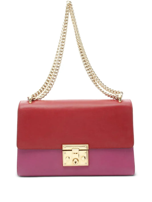 Pre-OwnedGucci Pre-Owned2010s Padlock Chain shoulder bag