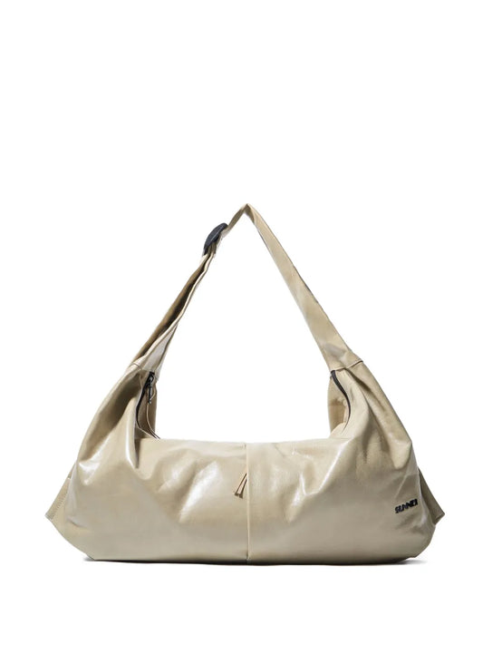Sunneimultitasking leather shoulder bag
