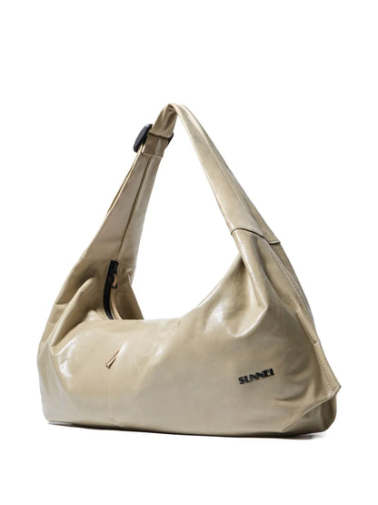 Sunneimultitasking leather shoulder bag