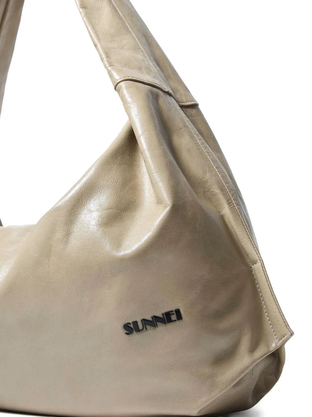 Sunneimultitasking leather shoulder bag