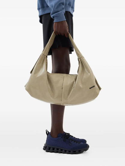 Sunneimultitasking leather shoulder bag