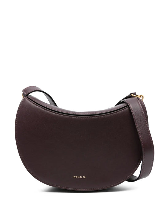WandlerKate crescent-shaped leather shoulder bag