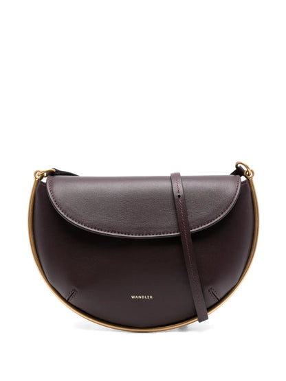 Wandlermini Kate crescent-frame calf leather bag floriamart.shop
