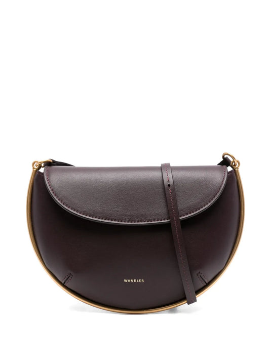 Wandlermini Kate crescent-frame calf leather bag floriamart.shop