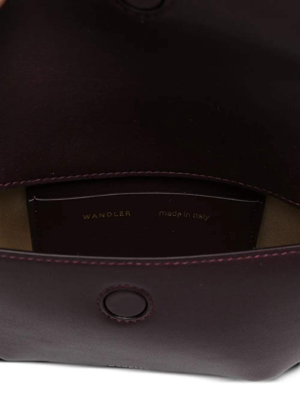 Wandlermini Kate crescent-frame calf leather bag floriamart.shop