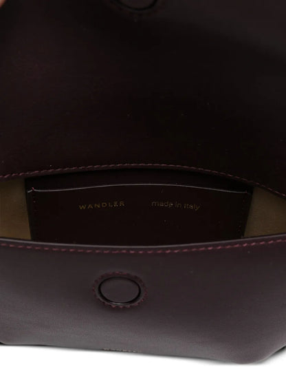 Wandlermini Kate crescent-frame calf leather bag floriamart.shop