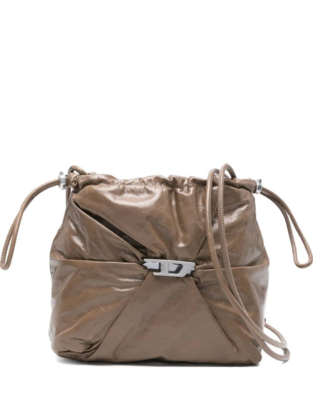 Dieseldrawstring leather bucket bag floriamart.shop
