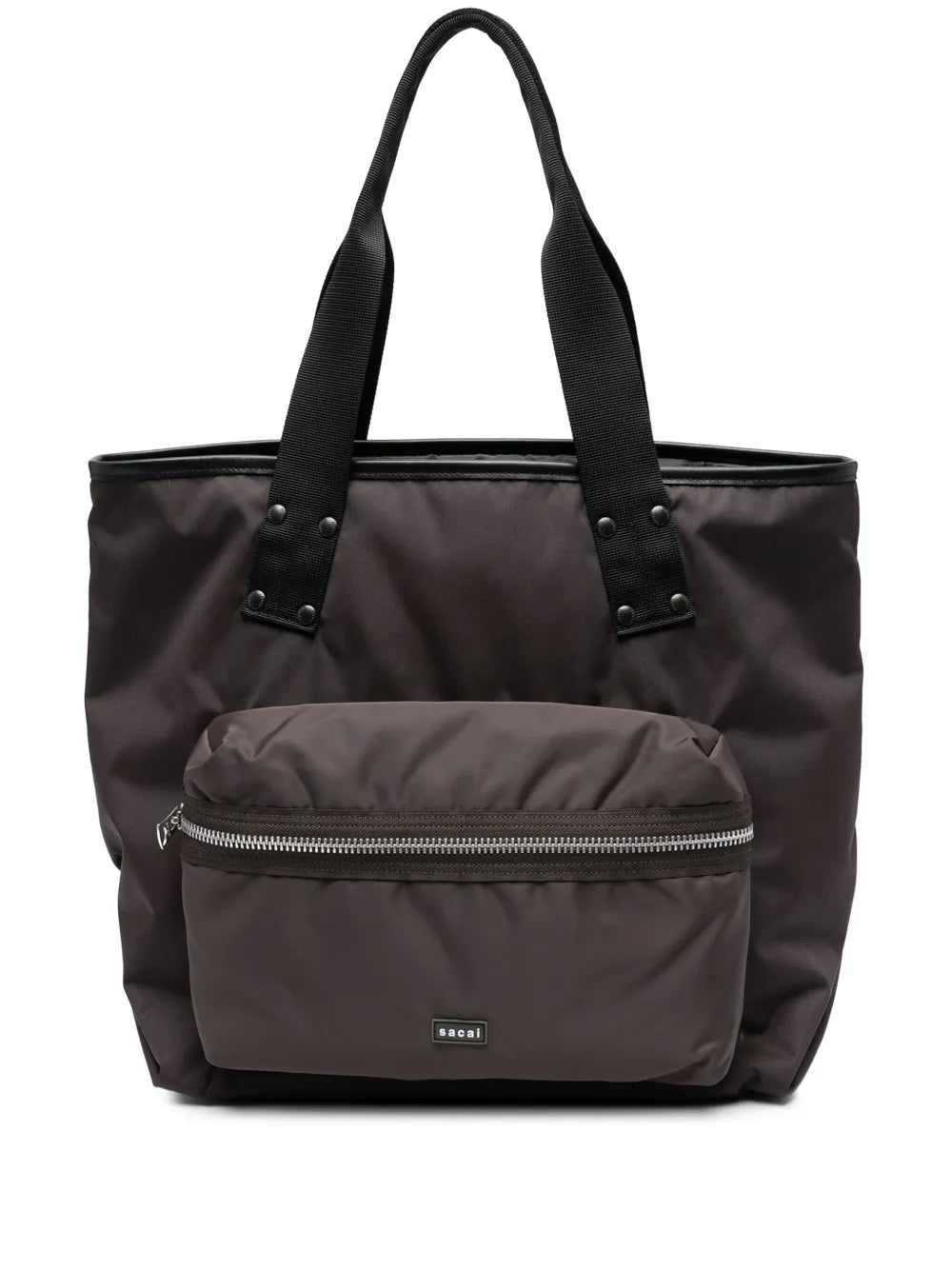 sacaidetachable-pouch tote bag